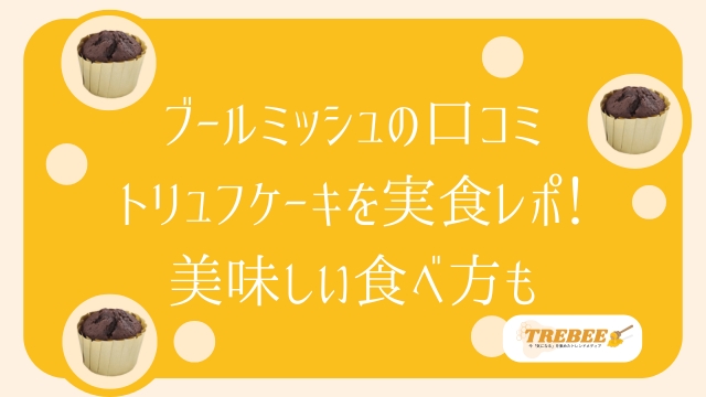 ブールミッシュトリュフケーキの口コミ