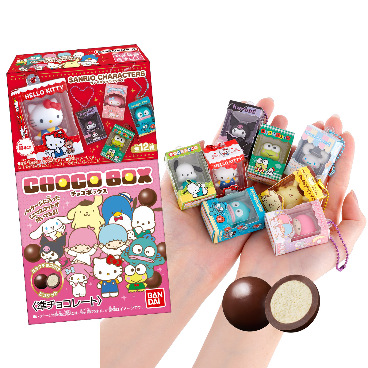 サンリオチョコボックスはどこで売ってる?